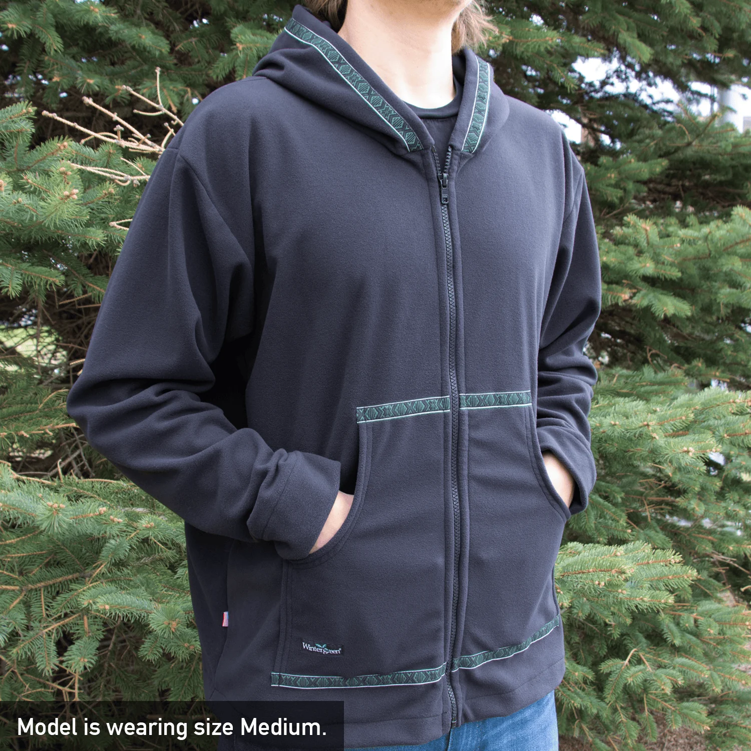 Full Zip Lagom Hoodie (Unisex) - Image 3