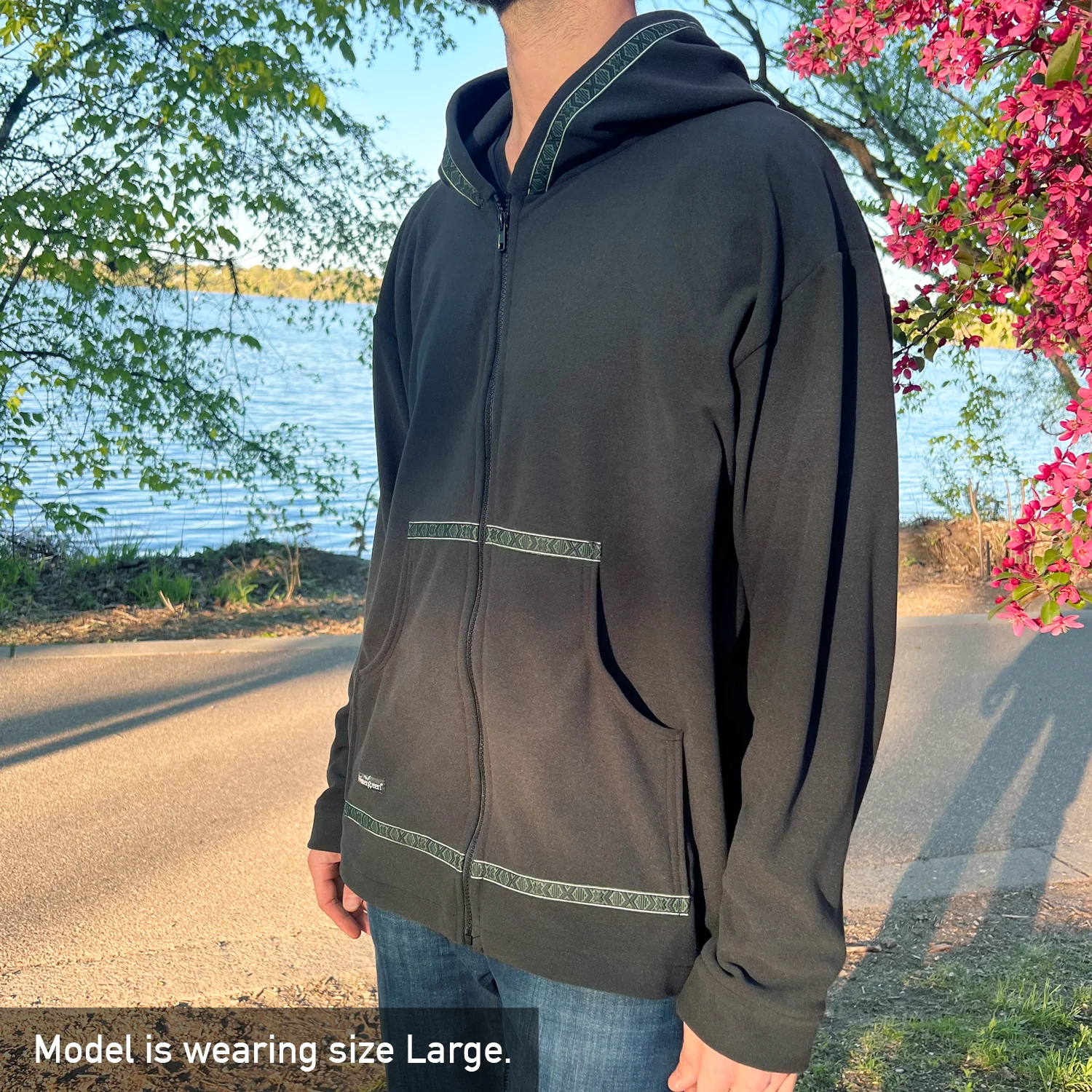Full Zip Lagom Hoodie (Unisex) - Image 4